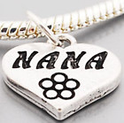 Nana dangle fits European bead bracelets - Click Image to Close